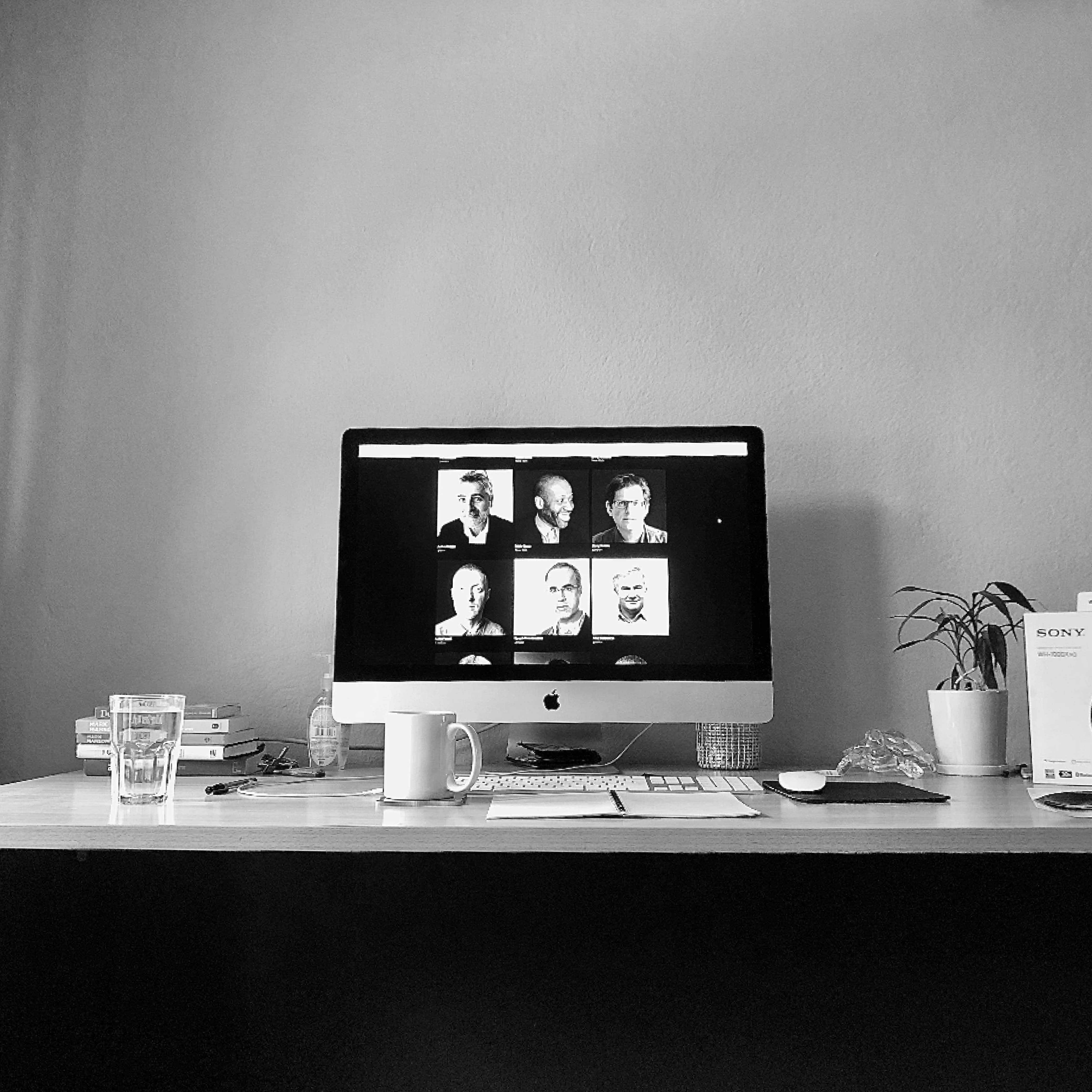 a work desk in kathmandu.